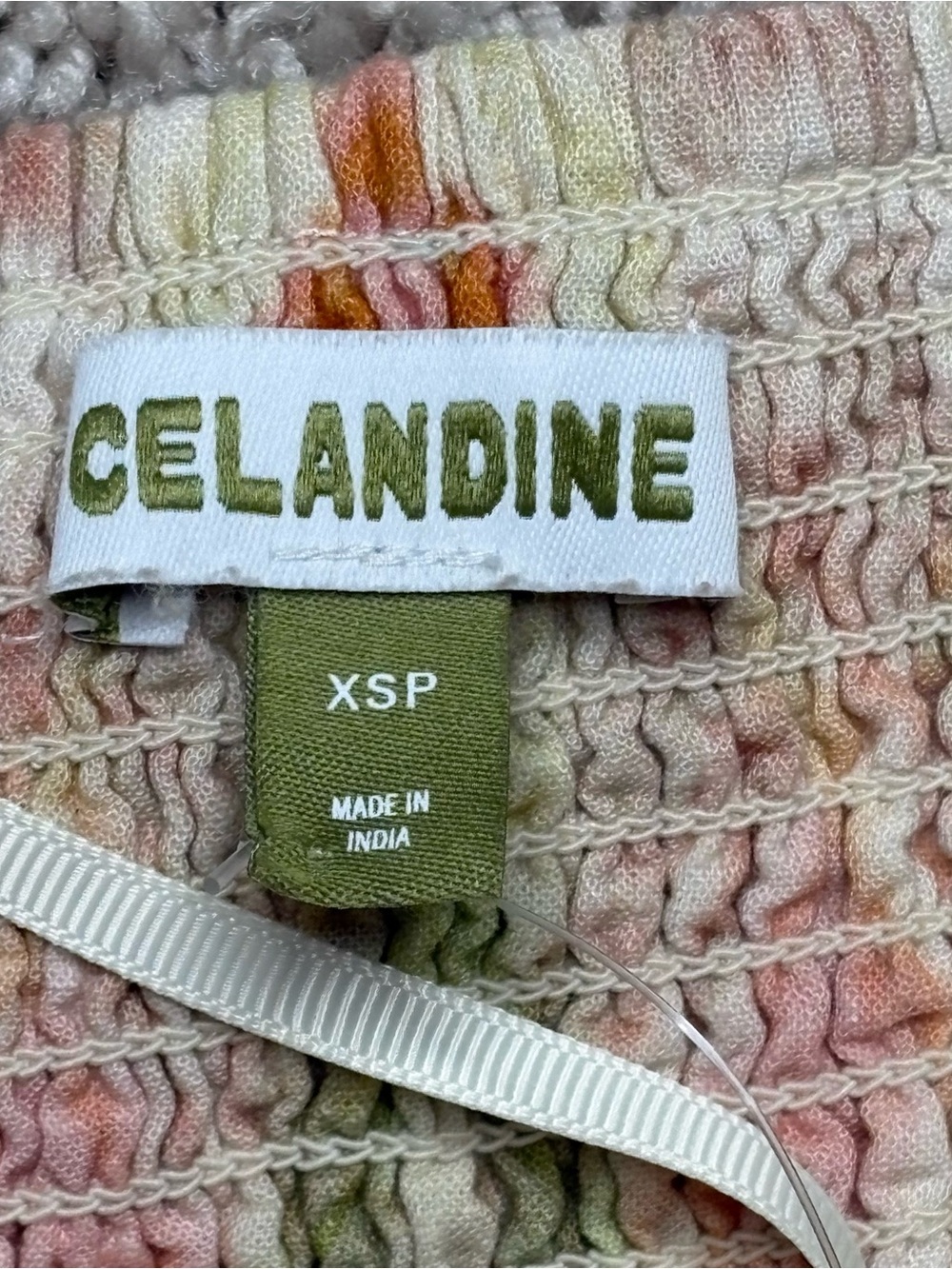 Celandine Linen Blend Strapless Drop Waist Maxi Dress - Picture 4 of 4